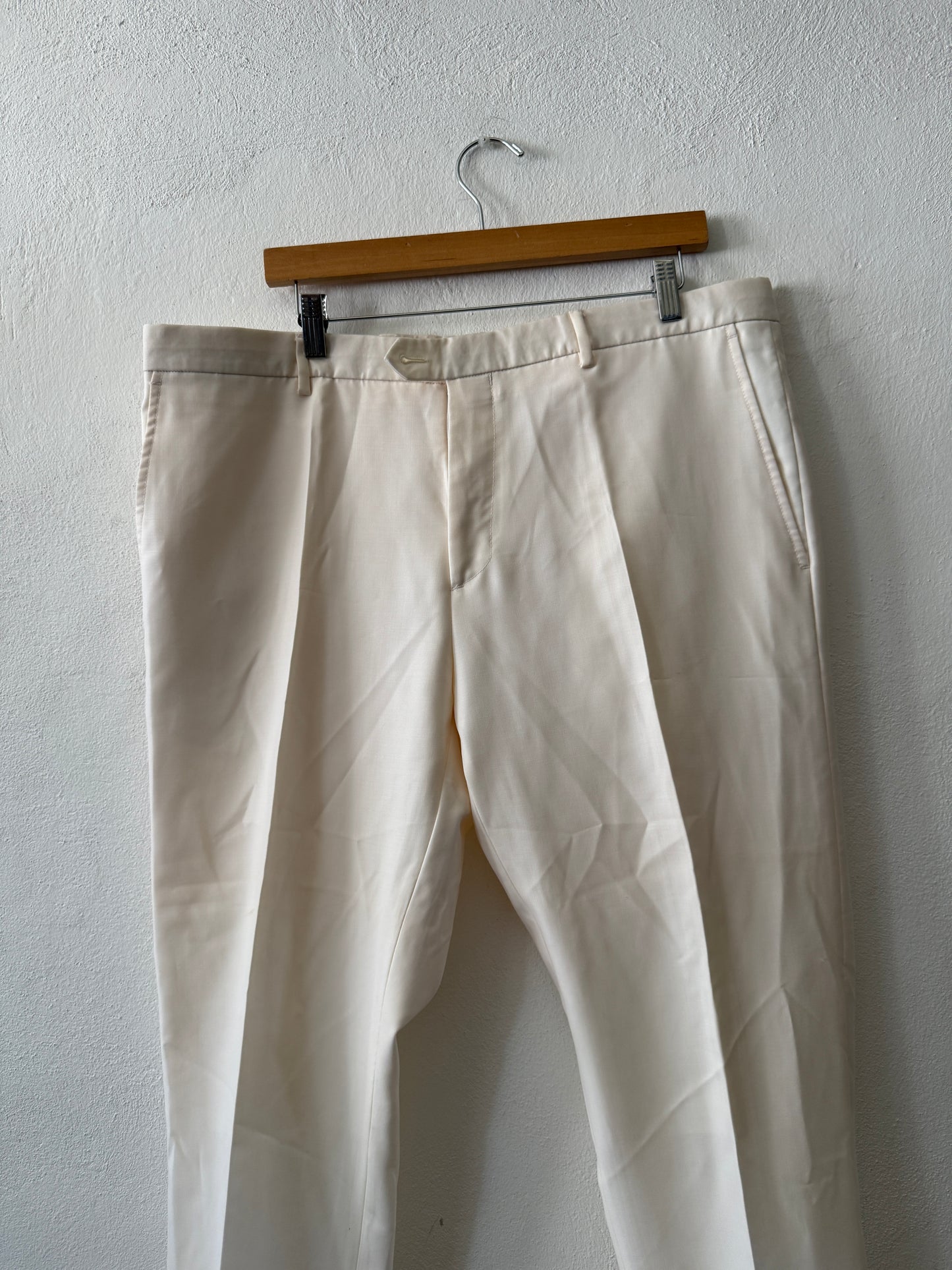Cream-Colored Trousers “W38”
