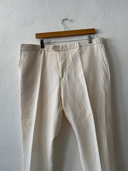 Cream-Colored Trousers “W38”