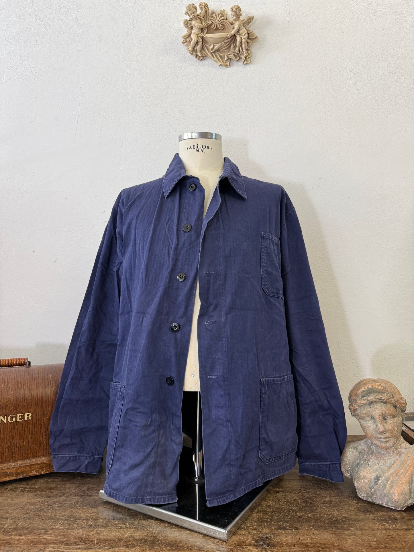 Vintage 90’s German Army Work Jacket HBT “XL”
