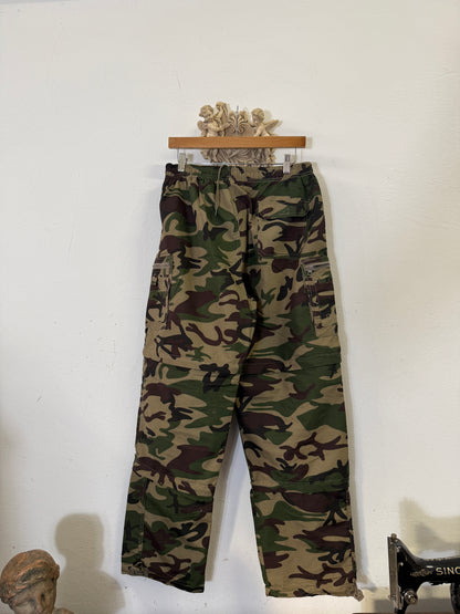 Camo Cargo Pants “W33”