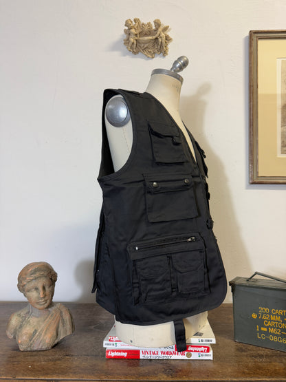 Black Tactical Utility Vest
