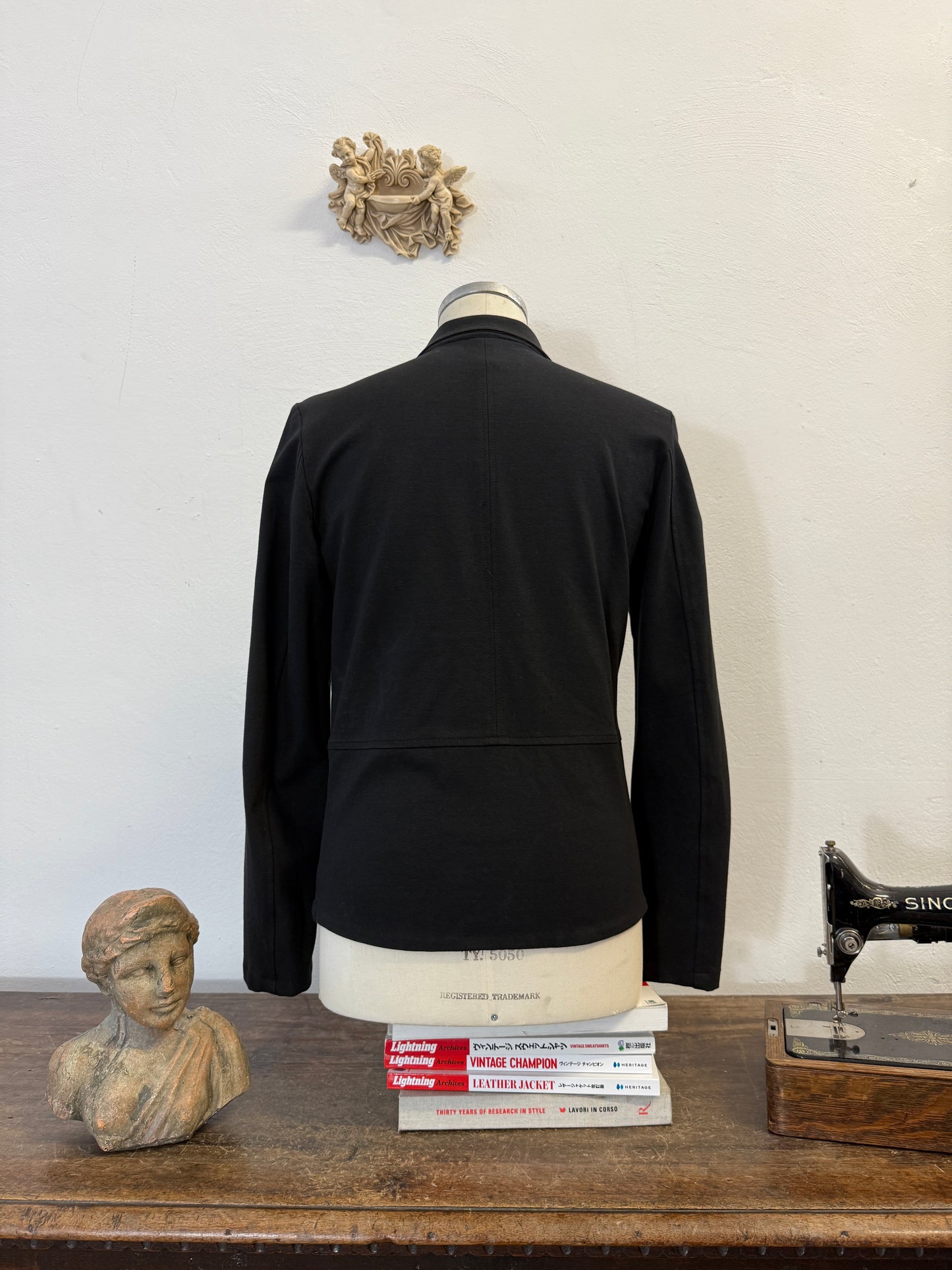 Fabric Biker Jacket “M”