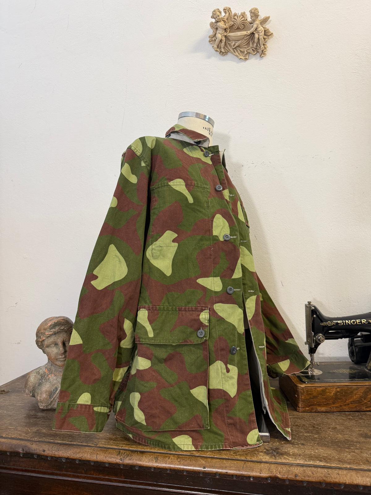 Vintage 60’s Rare Finnish Camo Jacket “L/XL”