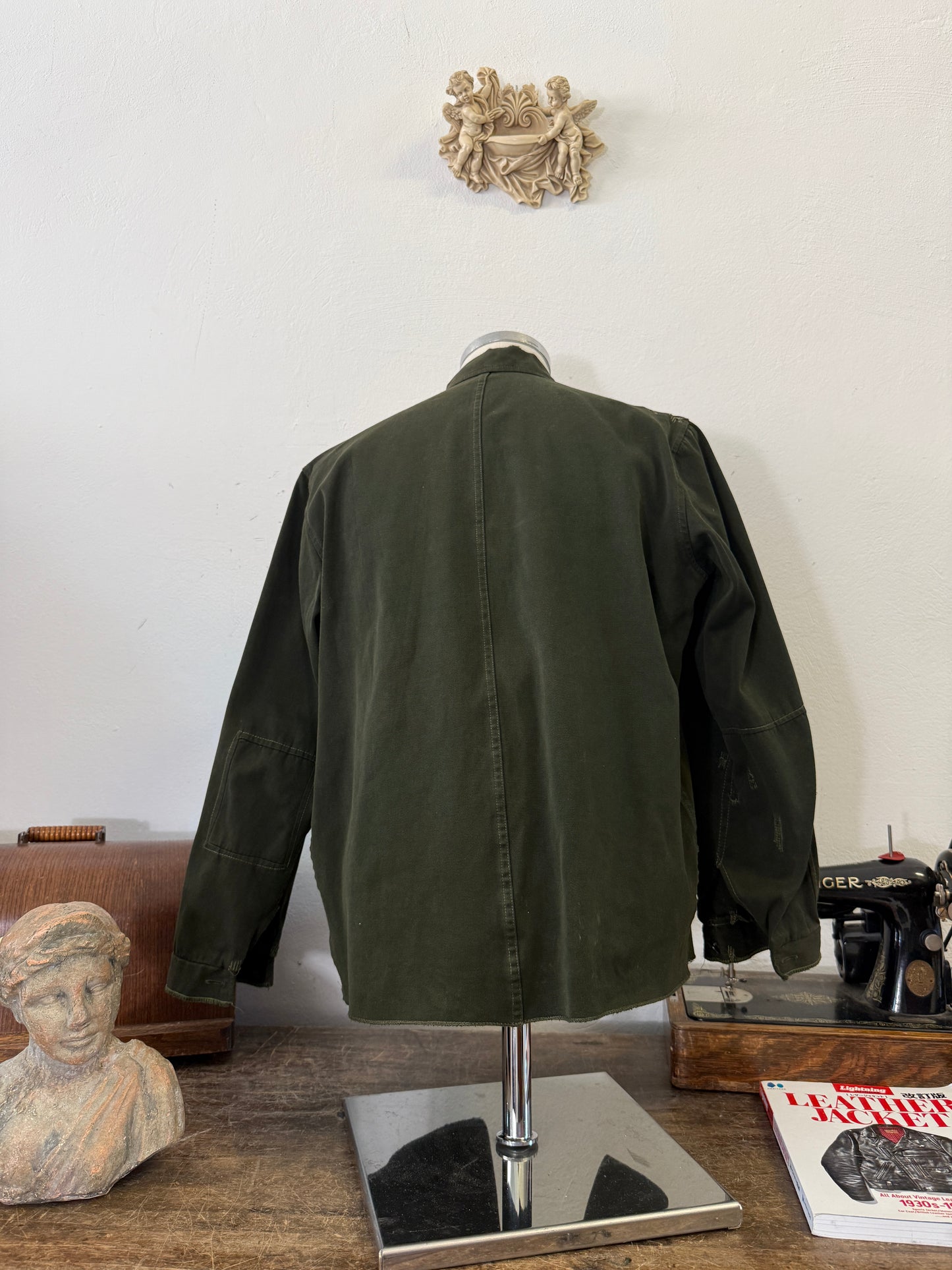 Vintage 80’s Faded Hungarian Army Shirt “S”