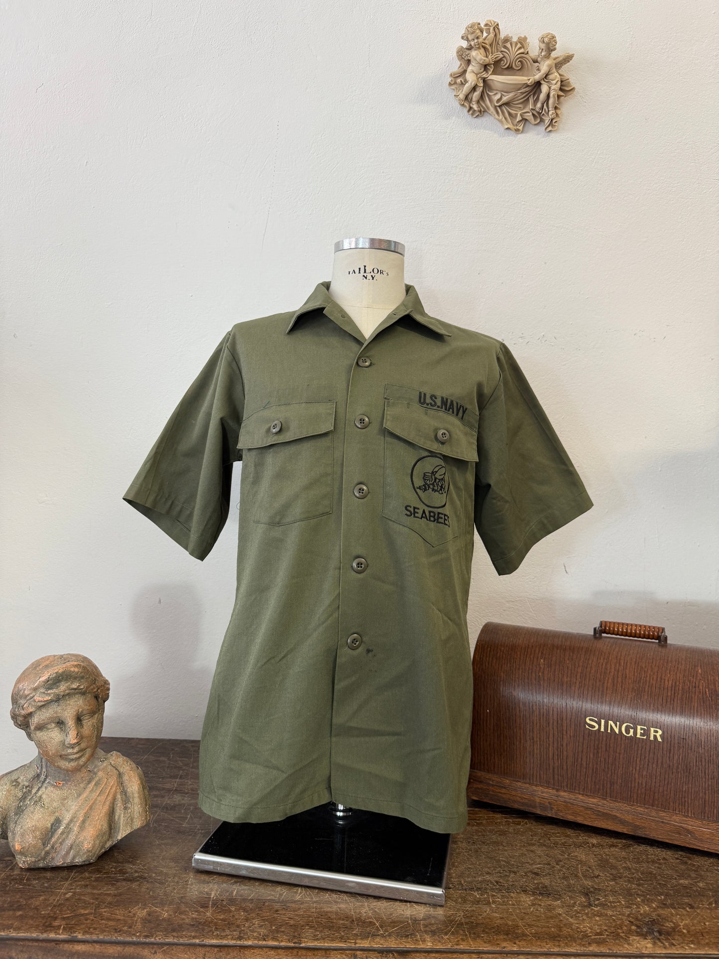 Vintage Og 507 U.S. Navy - SEABEES “L/XL”