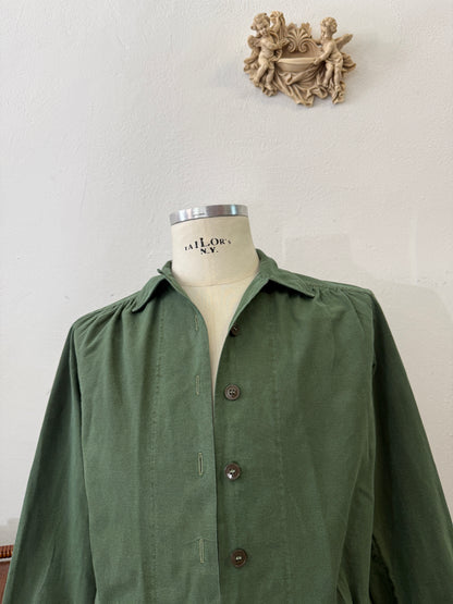 Vintage 80’s Woman Swedish Army Shirt - S