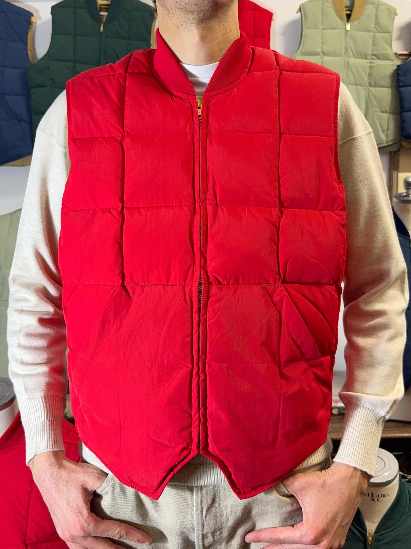 Chesapeake’s Down Vest Seattle - Rescue Red