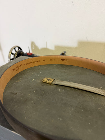 Western Suede Belt - Mancini 1979 x Mister Archive®