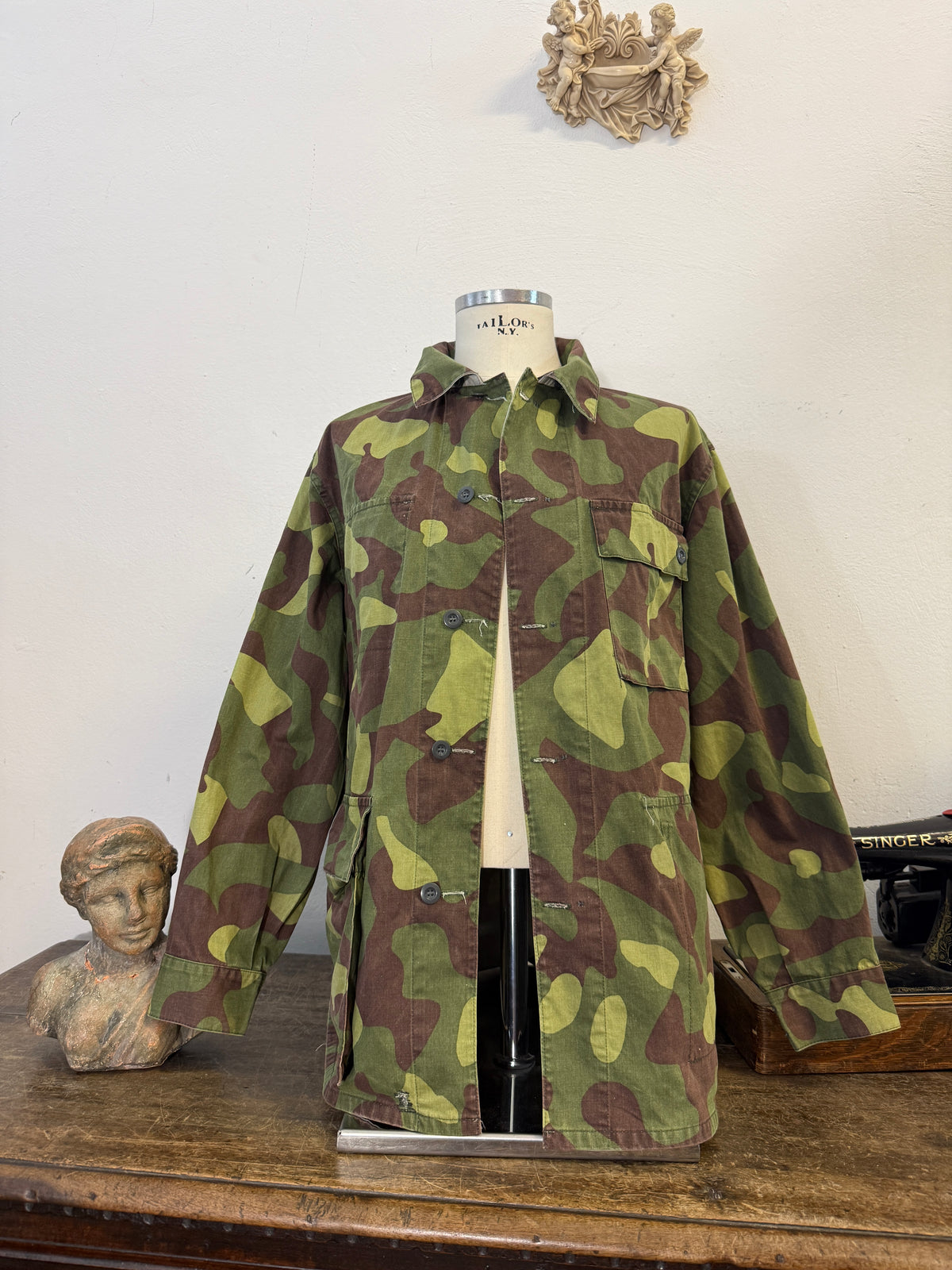 Vintage 60’s Rare Finnish Camo Jacket “L/XL”