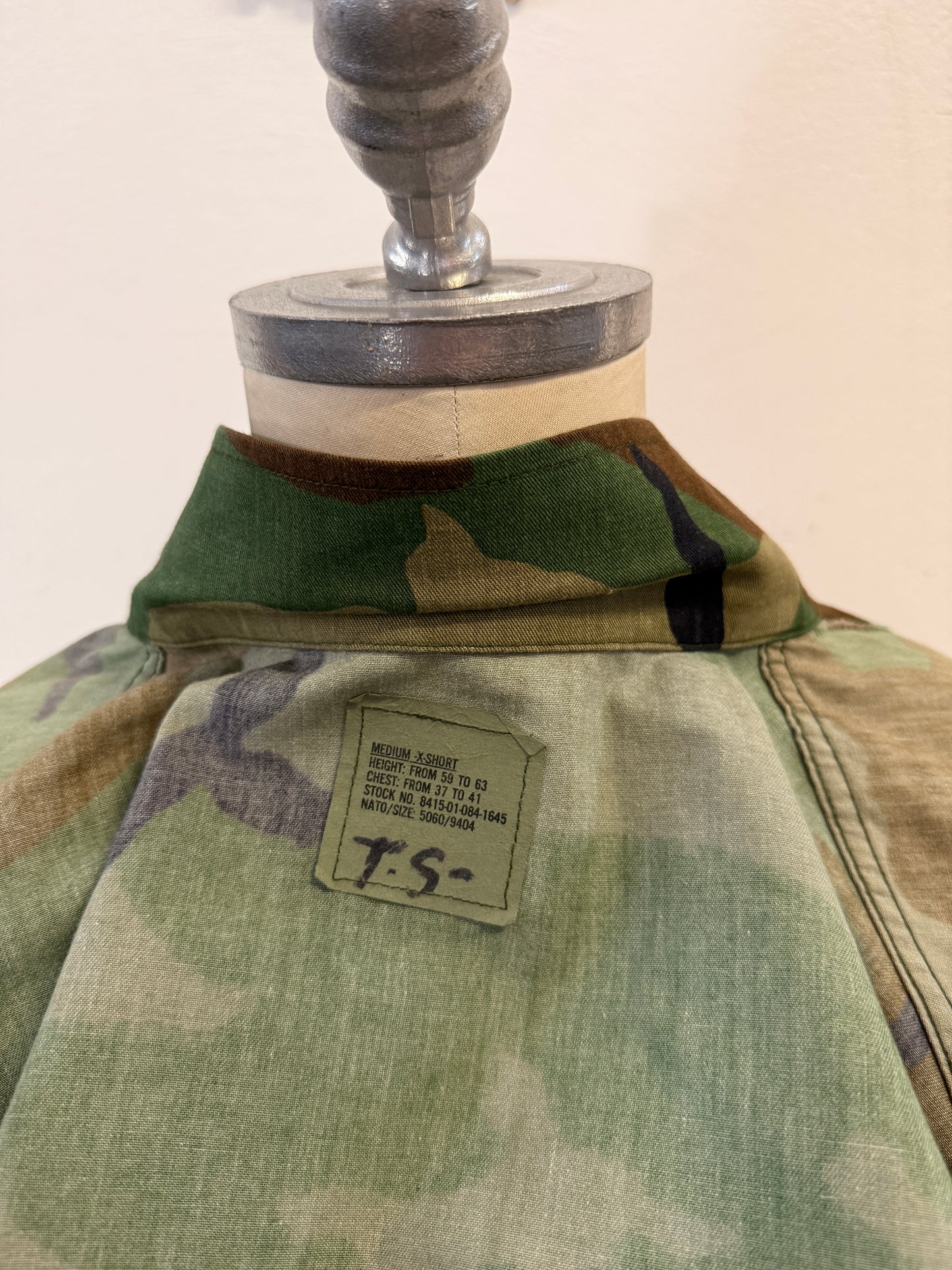 Vintage Woodland Jacket Us Army “M”