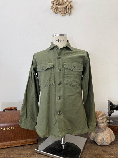 Vintage Og 107 Us Army Shirt “S”