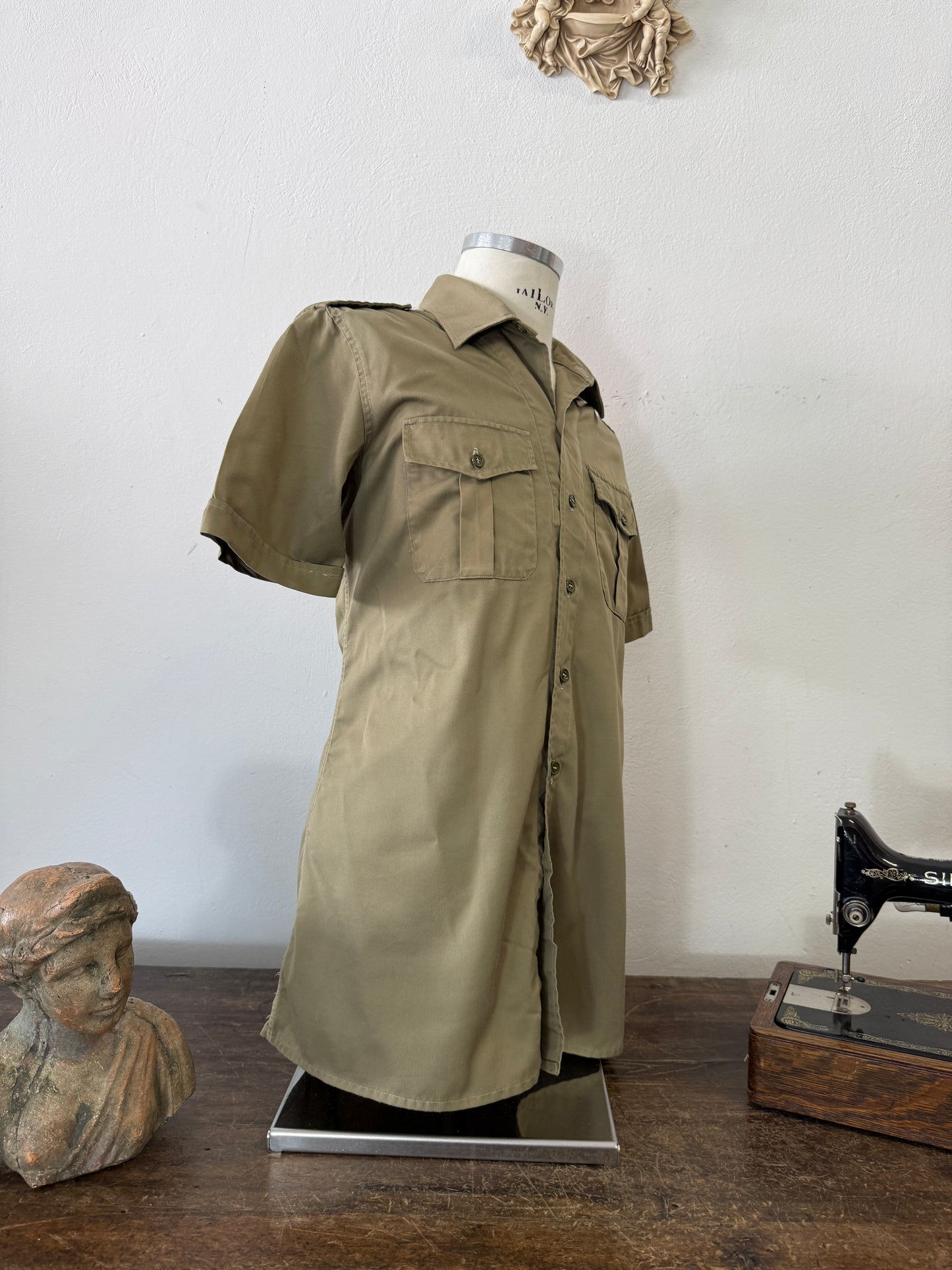 Vintage Italian Army Shirt “S/M”