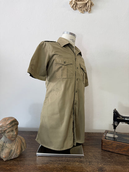 Vintage Italian Army Shirt “S/M”