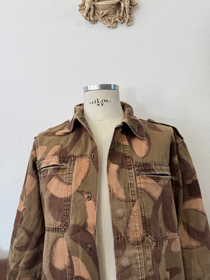 Vintage 90’s Hungarian Army Overshirt “M”