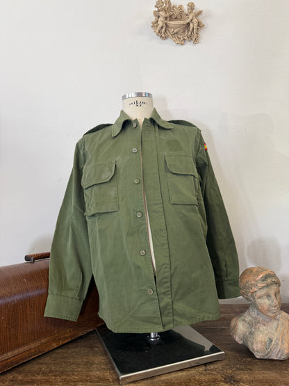 Vintage Spanish Army Shirt “M/L”