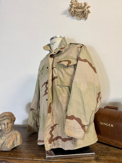 Vintage Desert Field Jacket M65 Us Army “L”