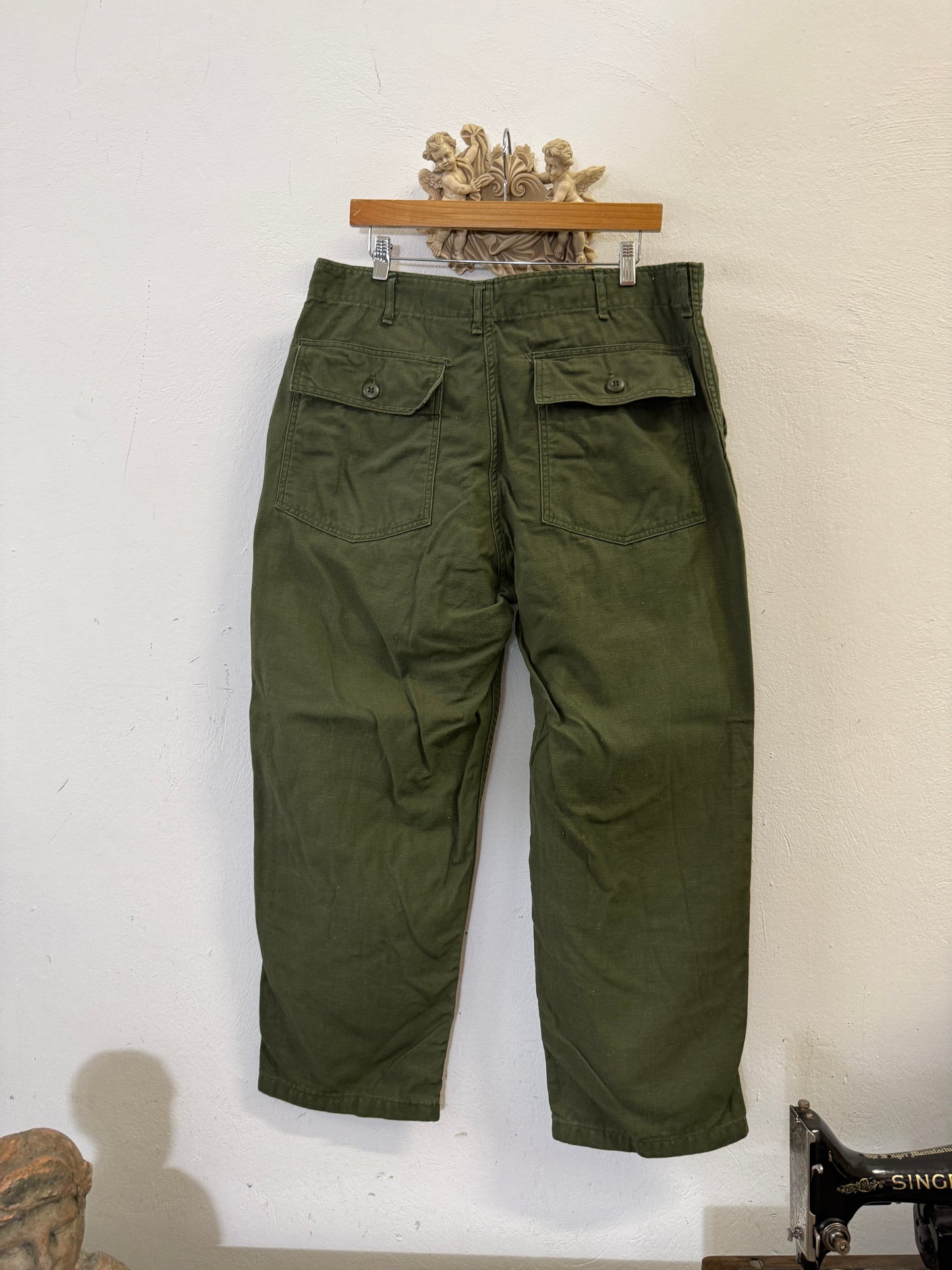 Vintage Og 107 Us Army Fatigue Pants “W35”