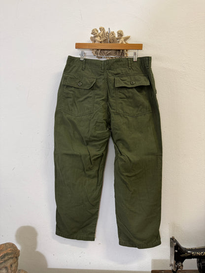 Vintage Og 107 Us Army Fatigue Pants “W35”