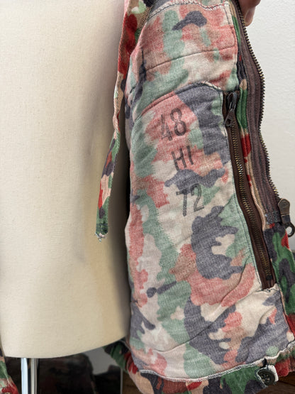 Vintage Swiss Army Camo Jacket M70 “S/M”