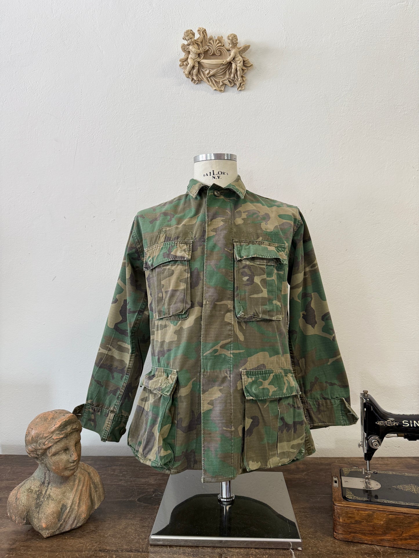 Vintage BDU Camo Jacket Ripstop “S”