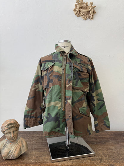 Vintage Woodland Field Jacket M65 Us Army “S”