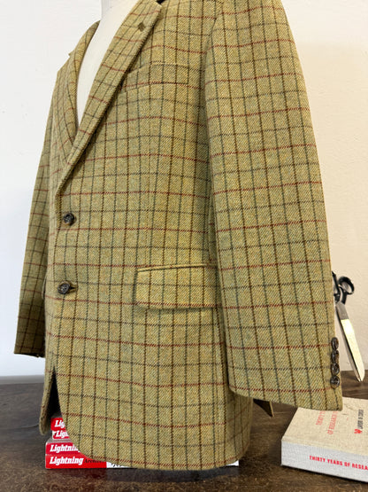 Vintage Checkered Wool Jacket “L”