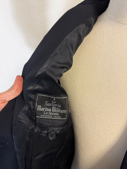 Vintage 00’s Italian Navy Double Breasted Jacket “L/XL”