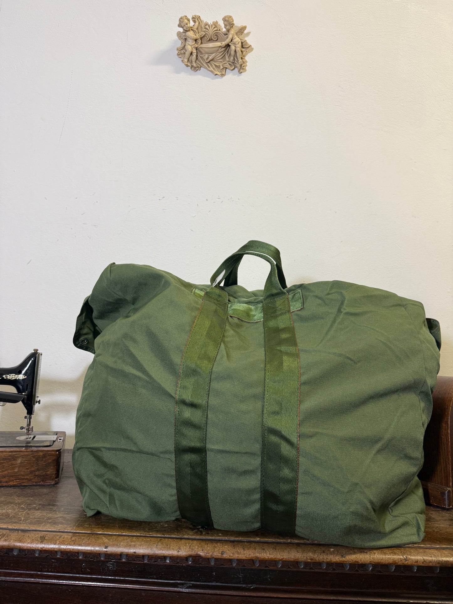 Vintage Nylon Us Flyers Kit Bag