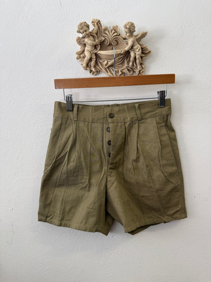 Vintage Italian Army Shorts