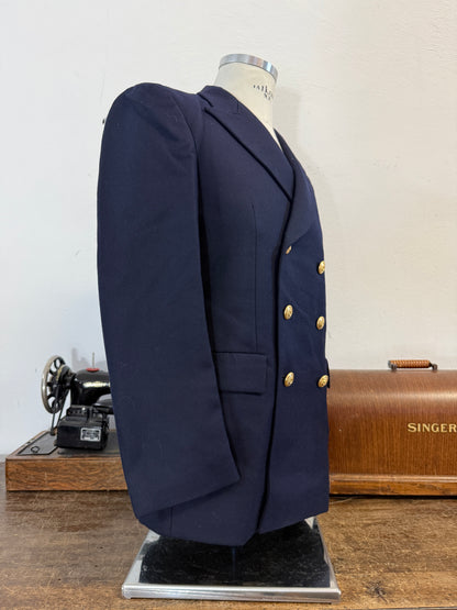 Vintage 00’s Italian Navy Double Breasted Jacket “S/M”