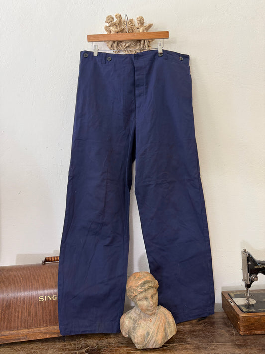 Vintage German Army Work Pants HBT “W38”