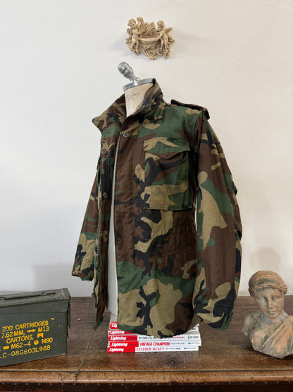 Vintage Woodland Field Jacket M65 Us Army “XS”