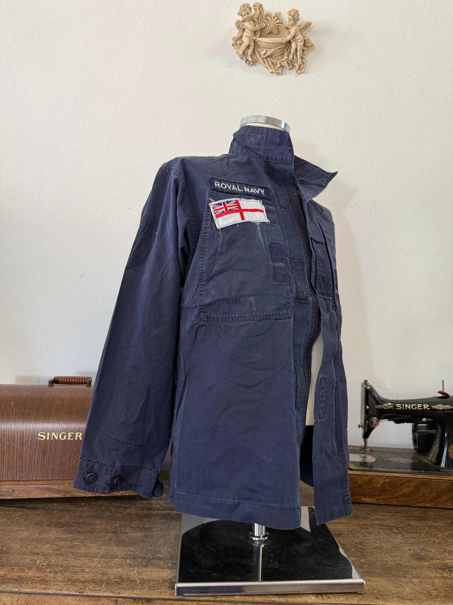 Vintage British Royal Navy Jacket “L”
