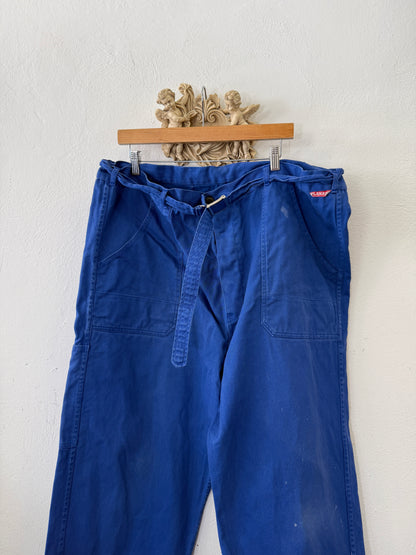 Vintage German Army Work Pants  “W44”