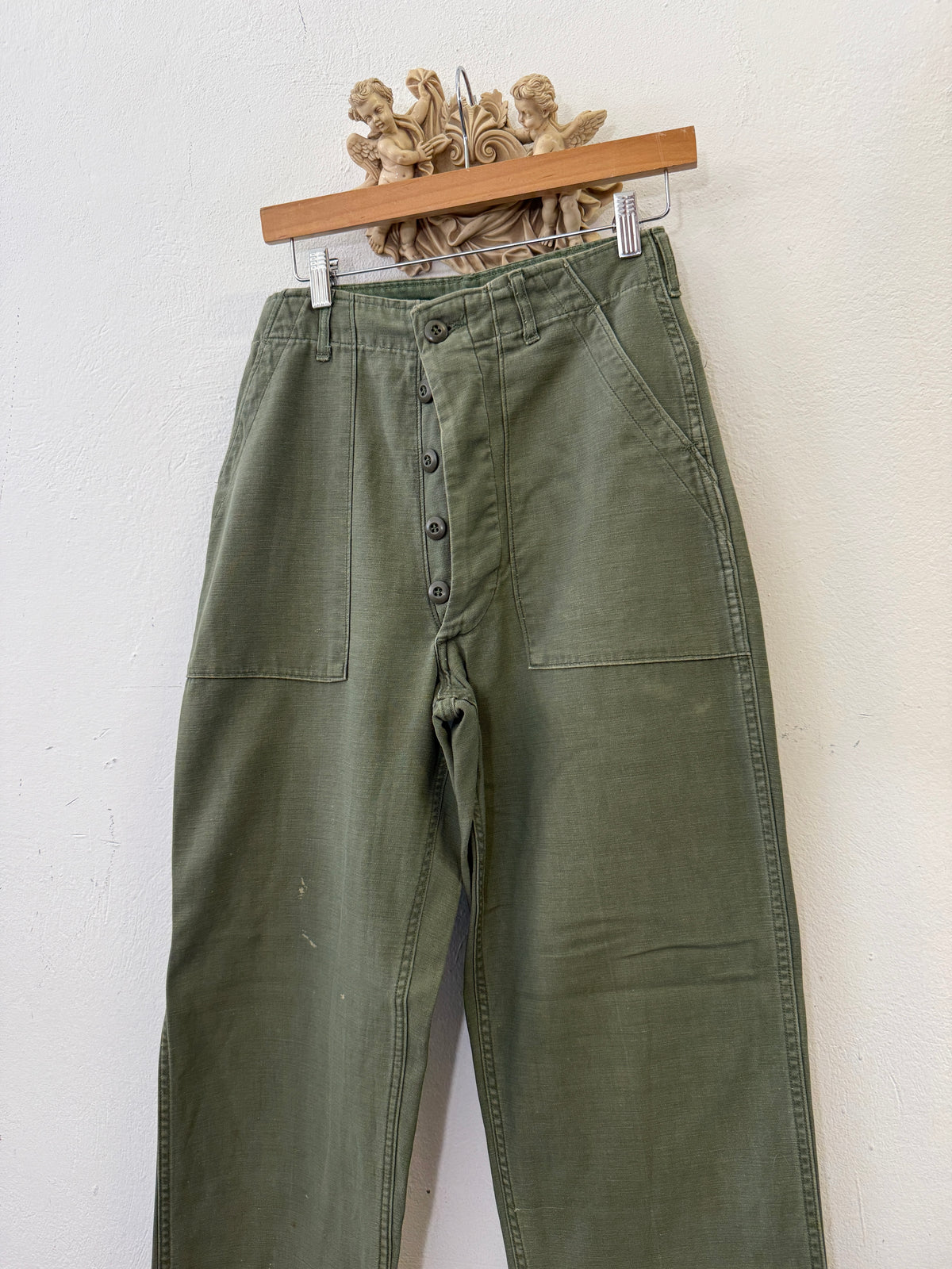 Vintage Og 107 Us Army Fatigue Pants “W28”