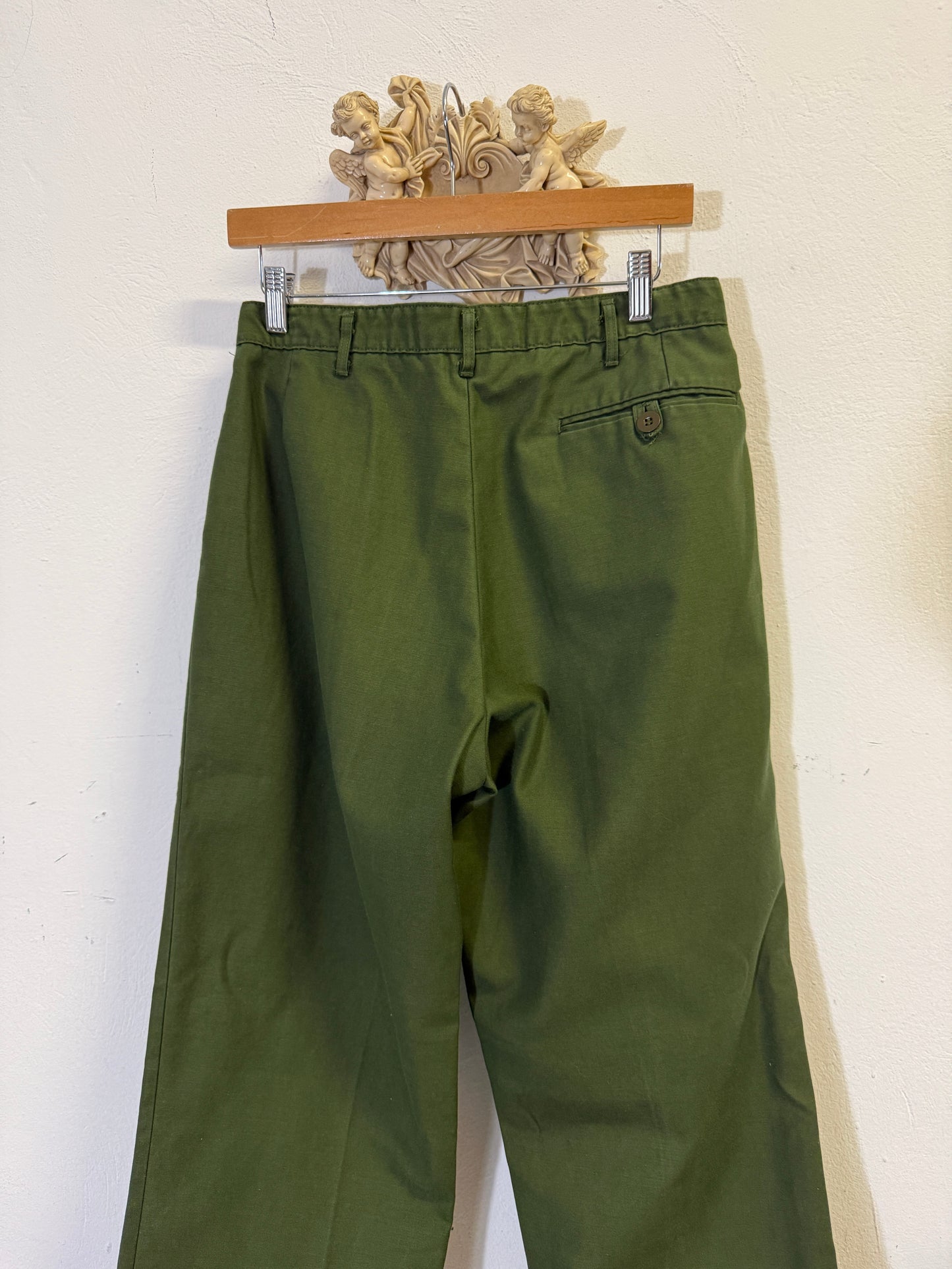 Vintage Swedish Army Fatigue Pants “W29”