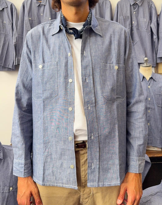 German Navy Chambray Shirt