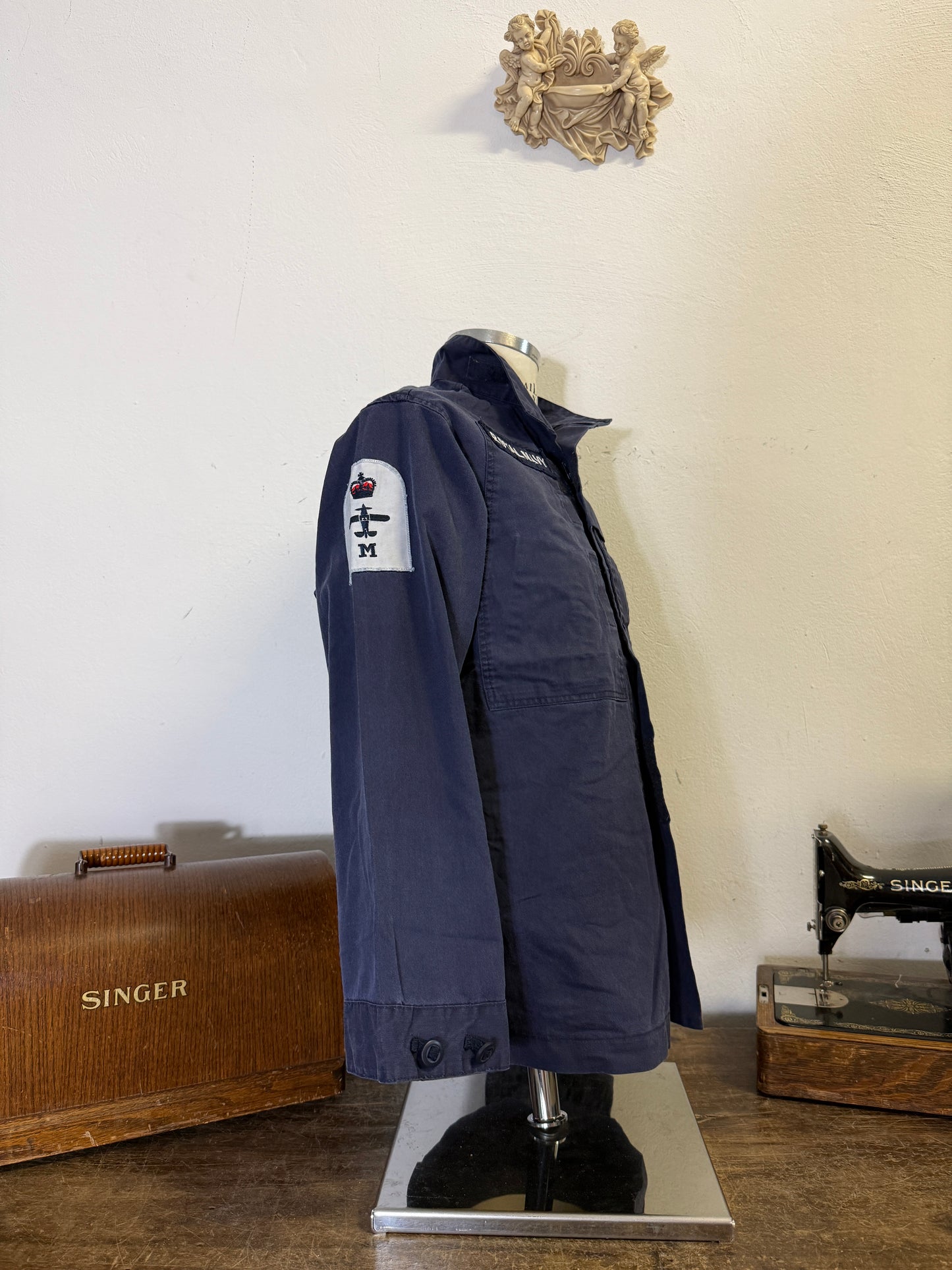 Vintage British Royal Navy Jacket “S”