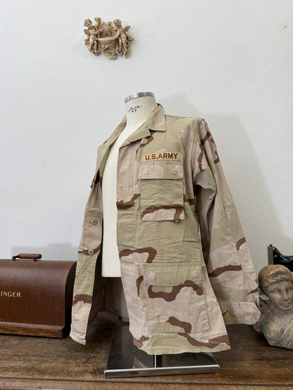 Vintage BDU Camo Jacket Ripstop US Army – L/XL