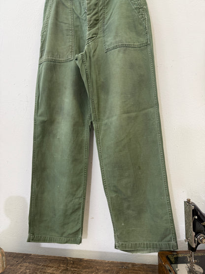 Vintage Og 107 Us Army Fatigue Pants “W32”