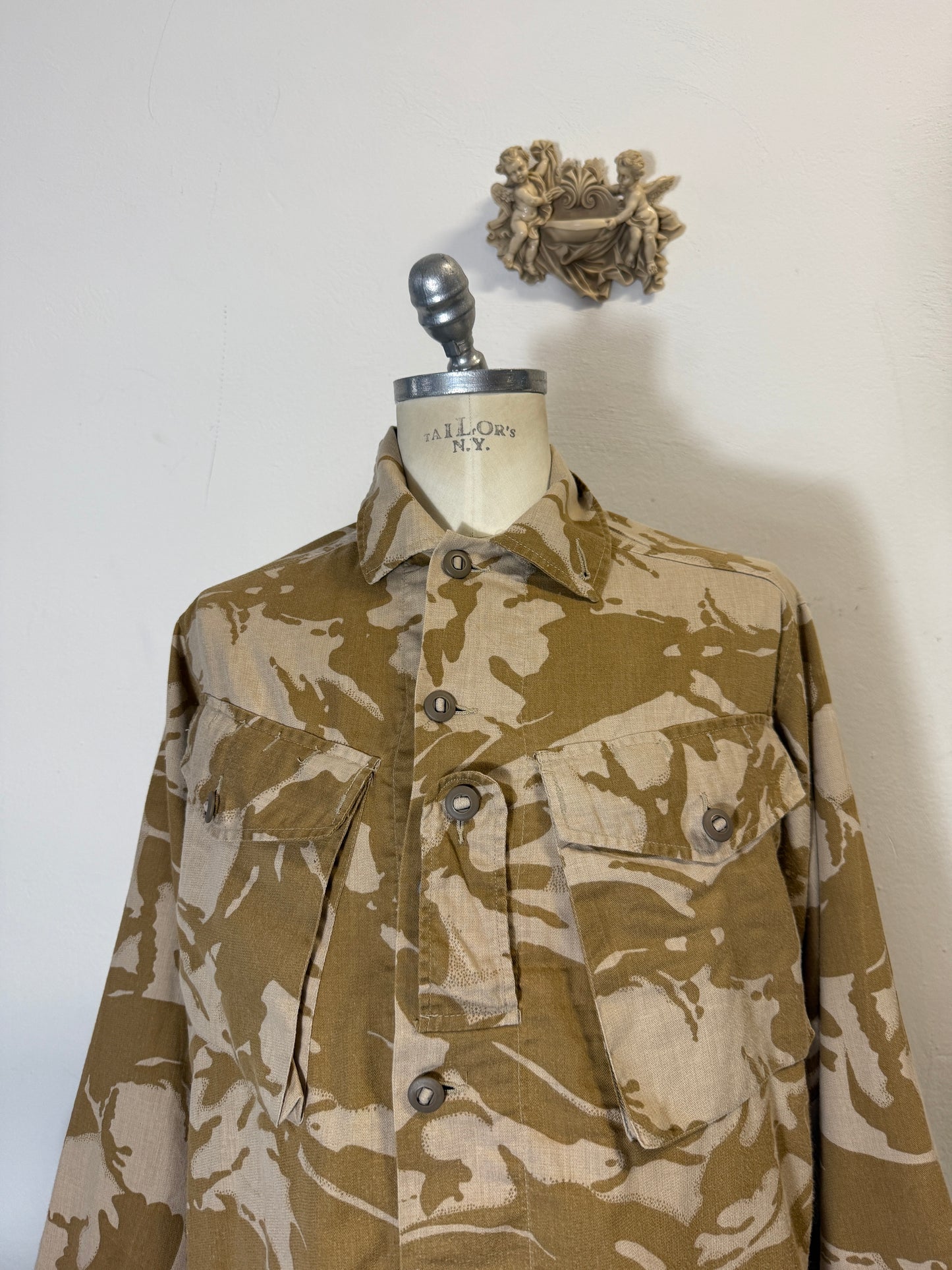 Vintage British Army Camo Jacket “L”