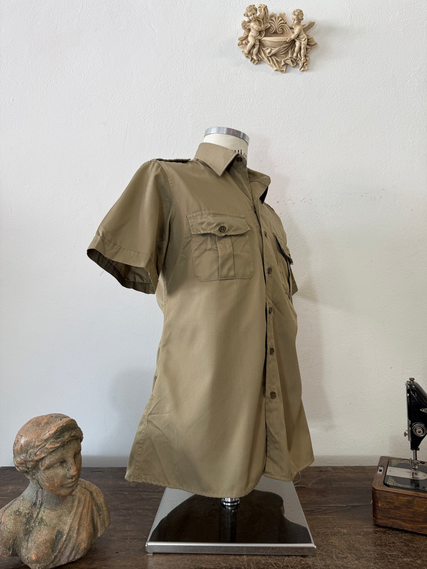 Vintage Italian Army Shirt “S/M”