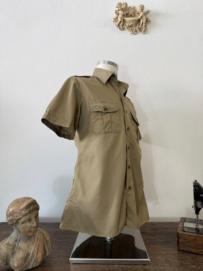 Vintage Italian Army Shirt “S/M”