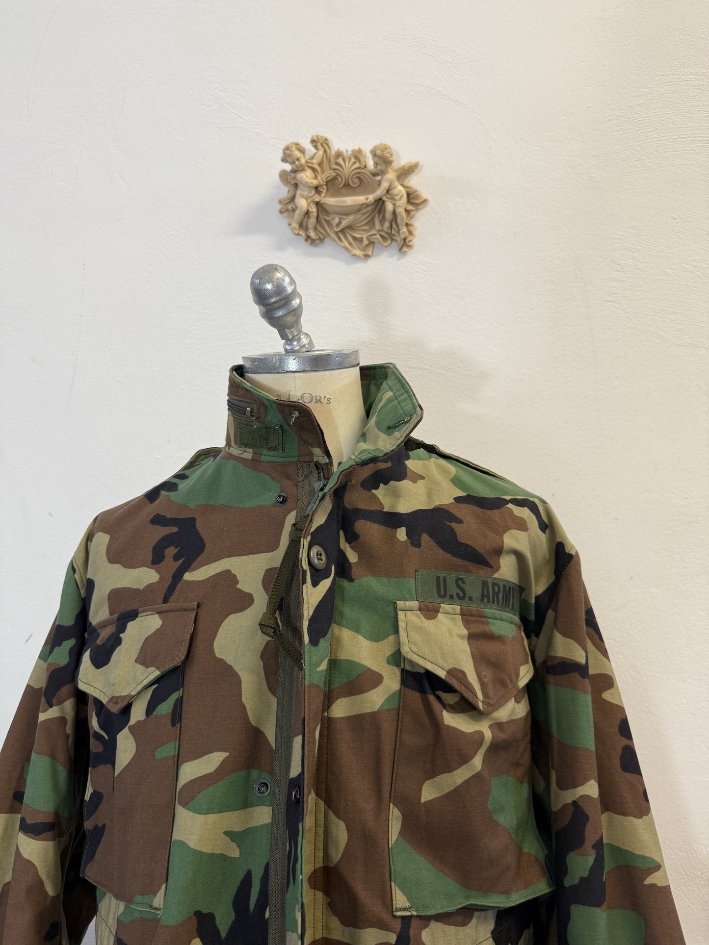 Vintage Woodland Field Jacket M65 Us Army “M”