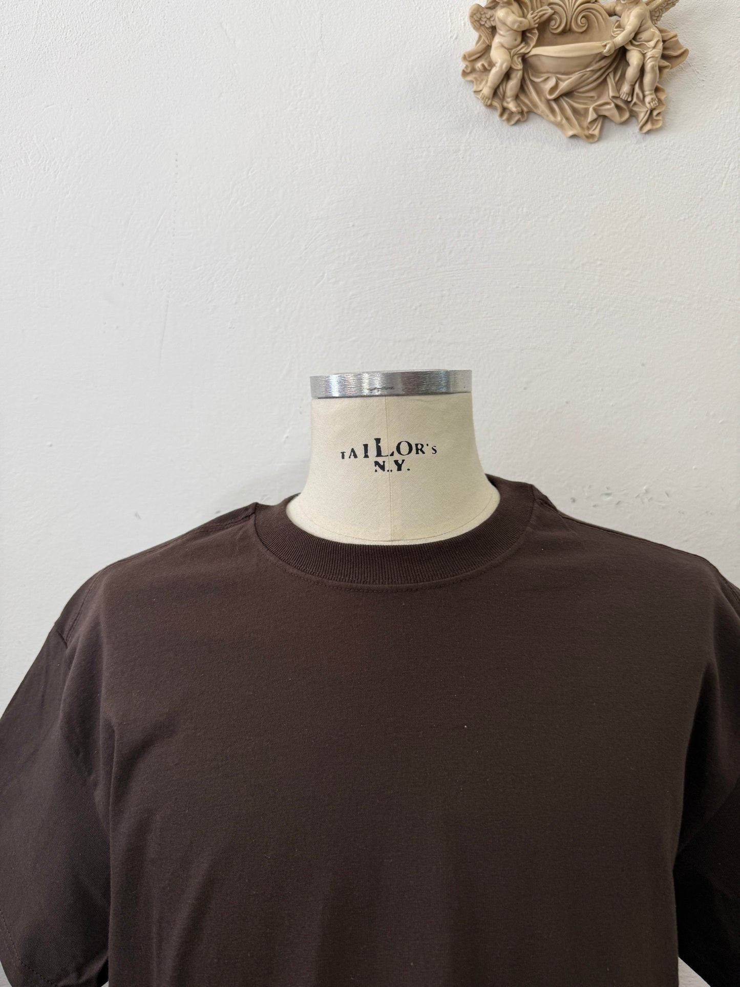 Brown T-Shirt with US Cotton - Mister Archive®