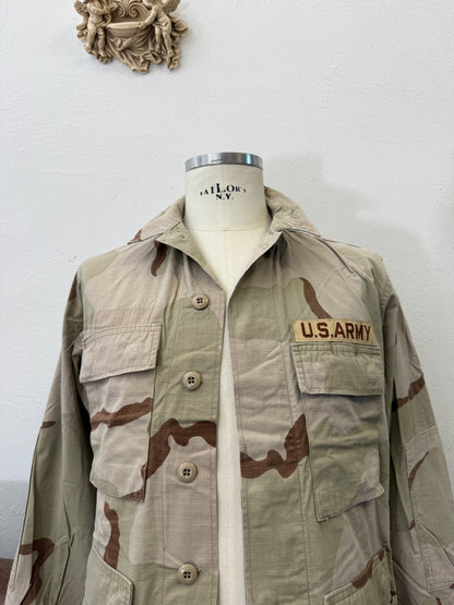 Vintage BDU Camo Jacket Ripstop US Army “S”
