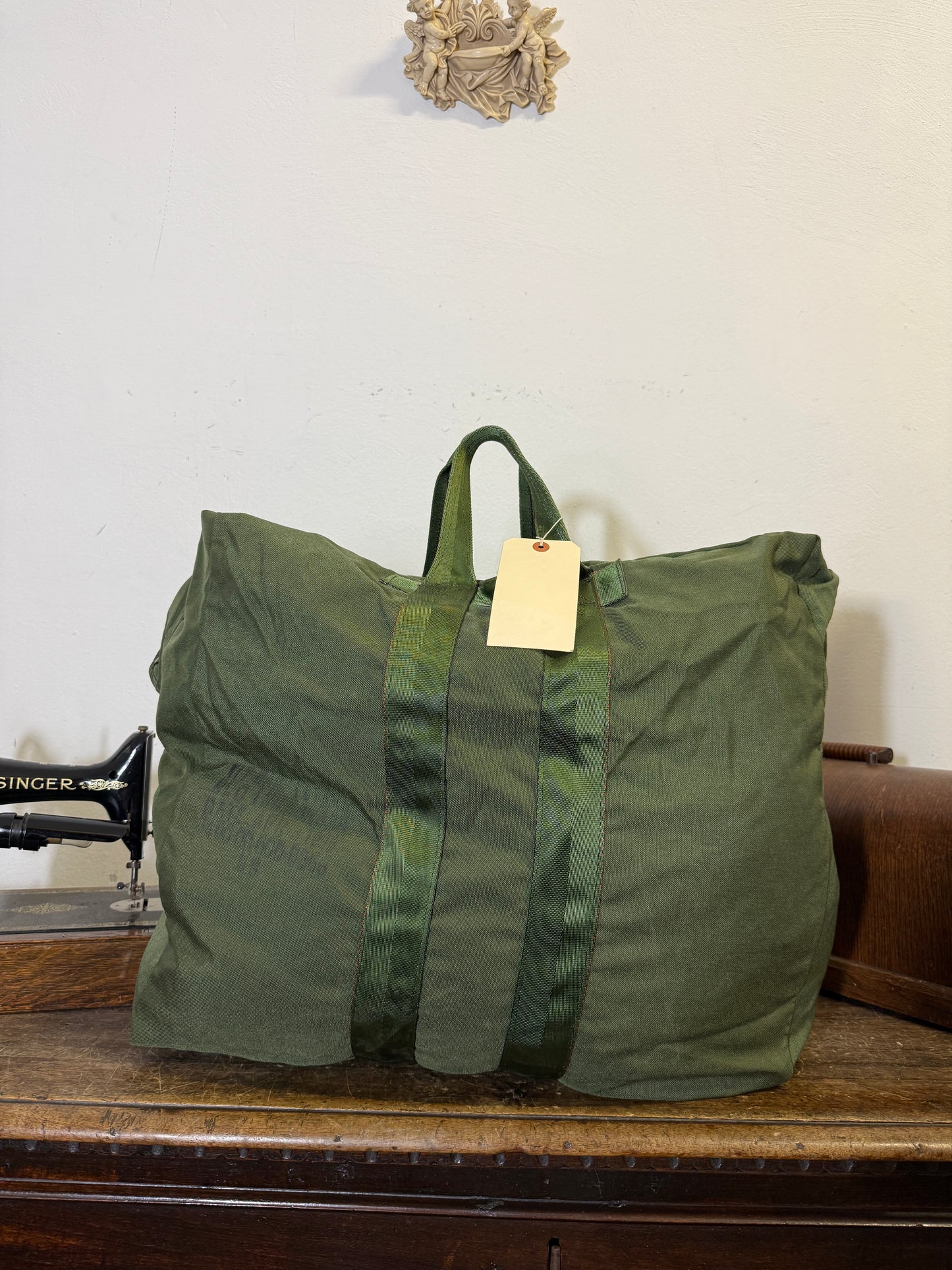 Vintage Nylon Us Flyers Kit Bag