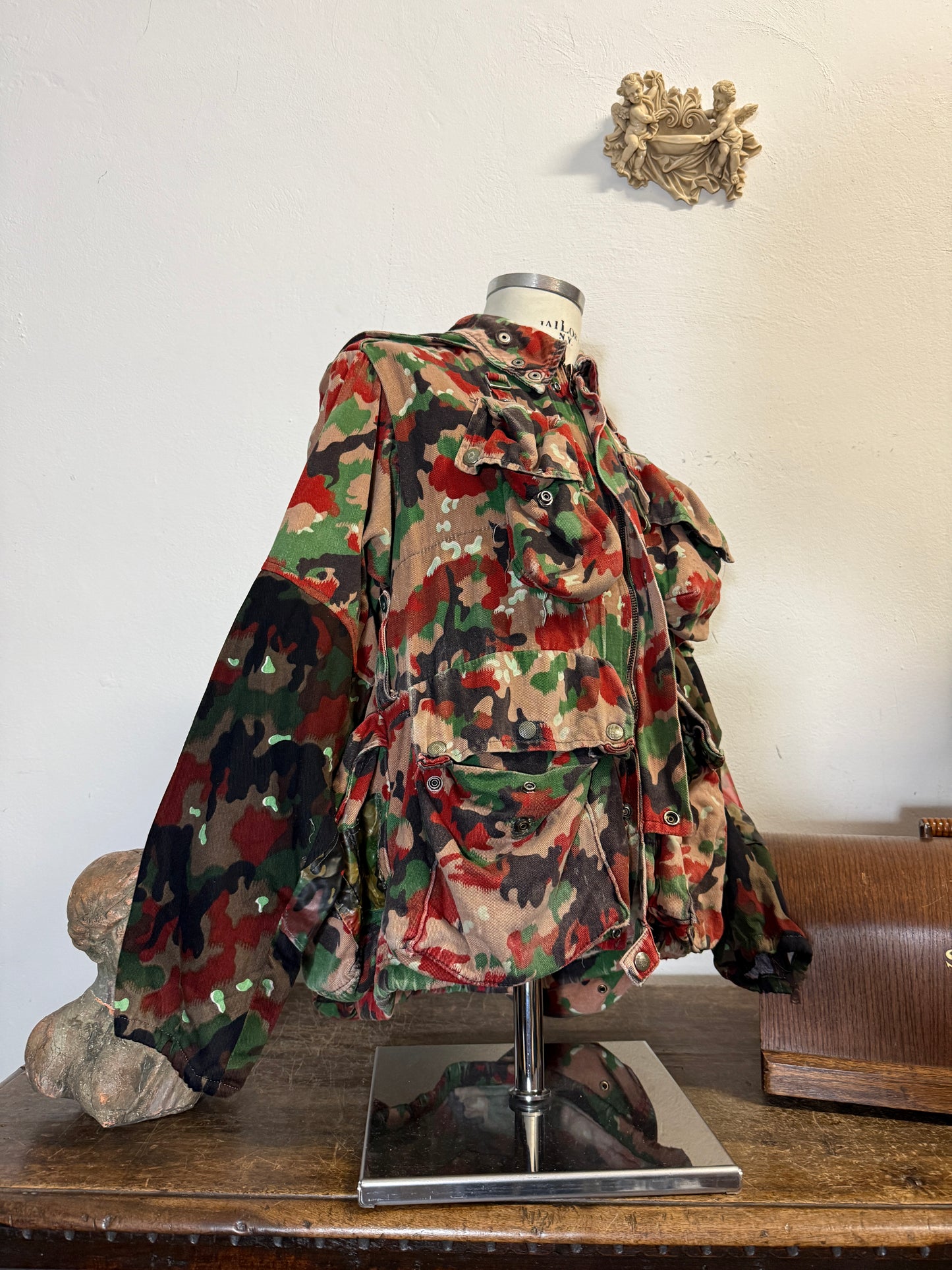 Vintage Swiss Army Camo Jacket M70 “L”