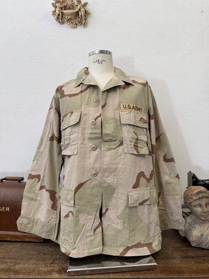 Vintage BDU Camo Jacket Ripstop US Army – XL