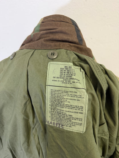 Vintage Woodland Field Jacket M65 Us Army “S”